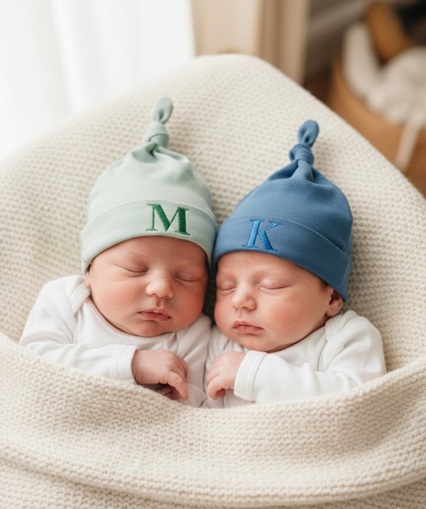 Custom Embroidered Knotted Hat