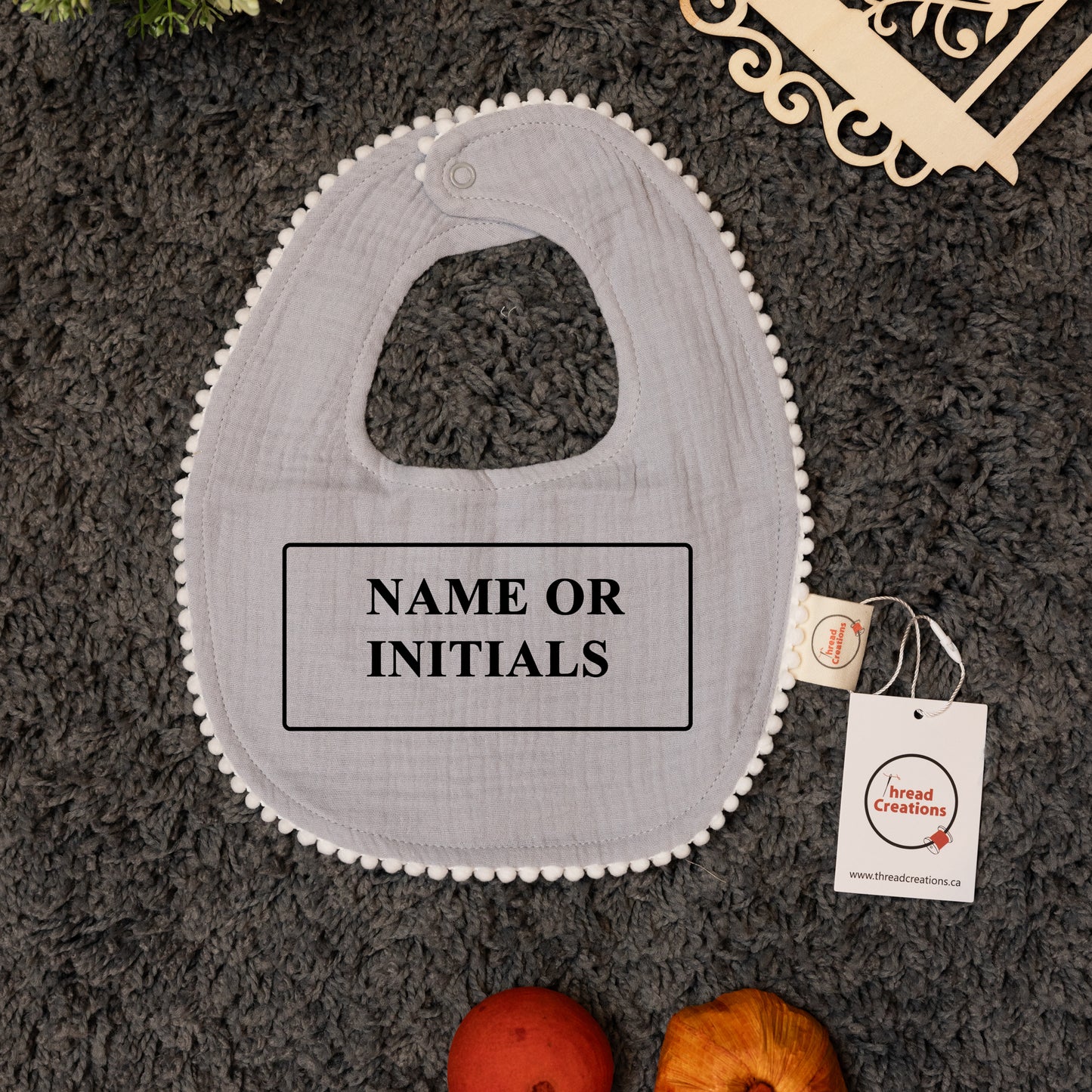 Custom Embroidered Bibs
