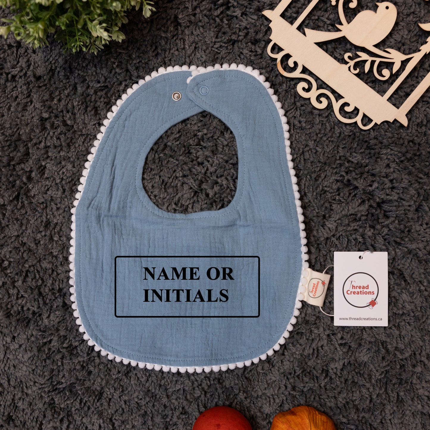 Custom Embroidered Bibs