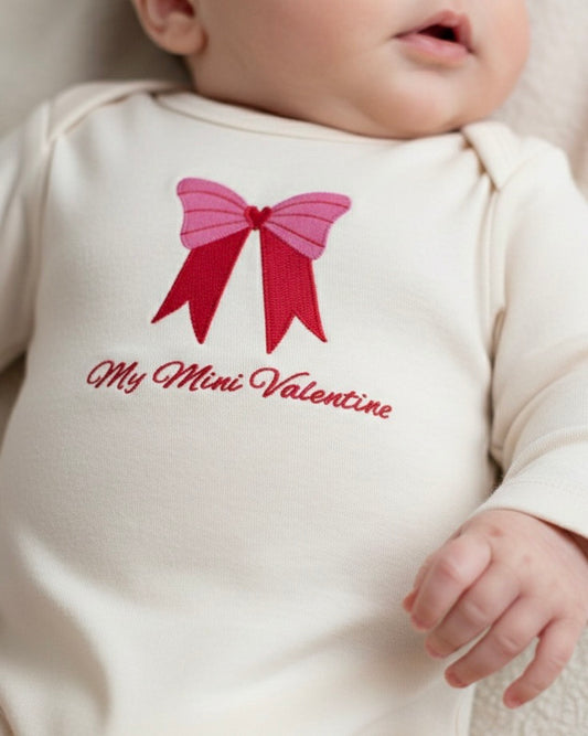 Mini Valentine Baby Bodysuit