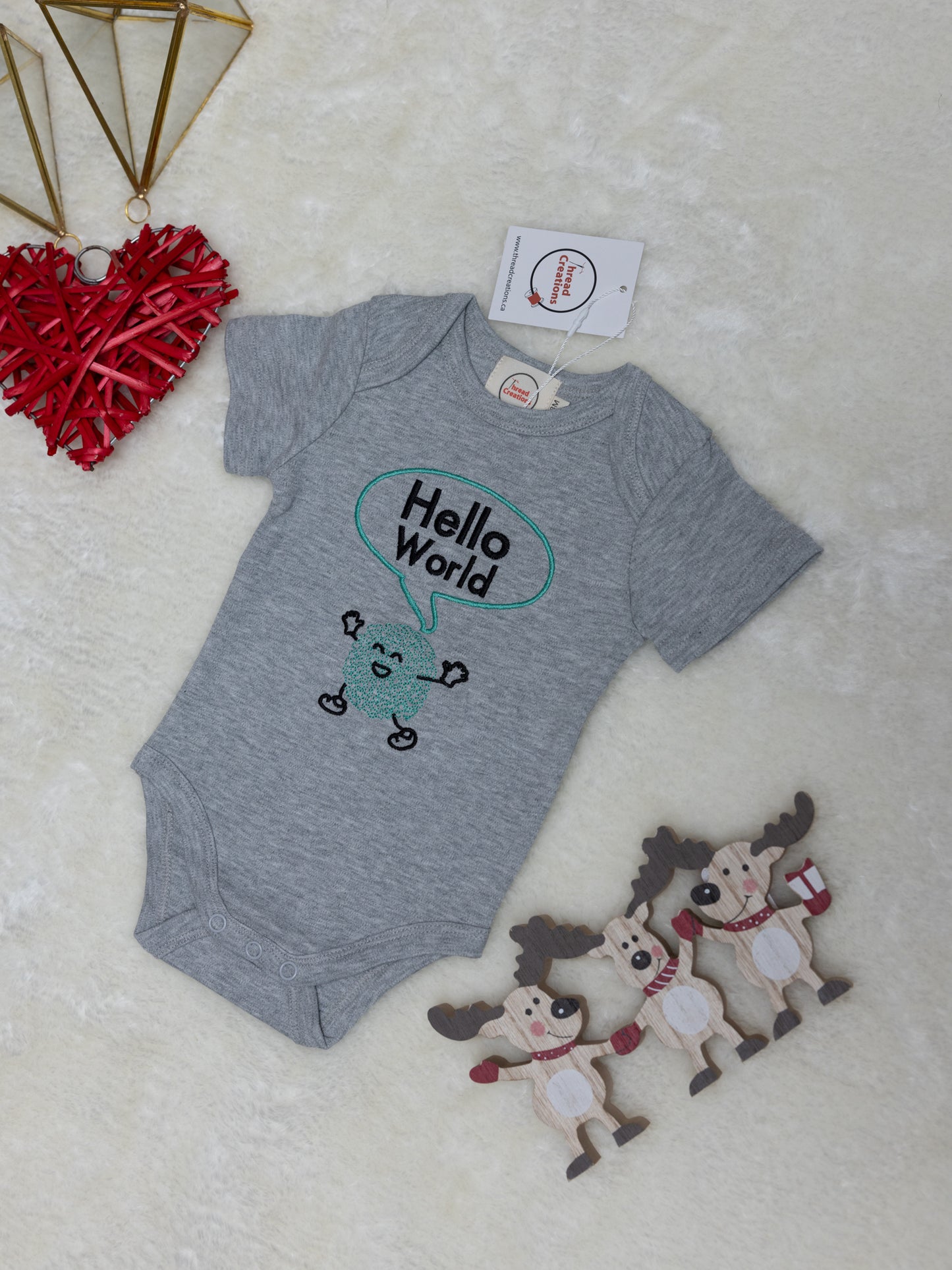 Embroidered Bodysuits