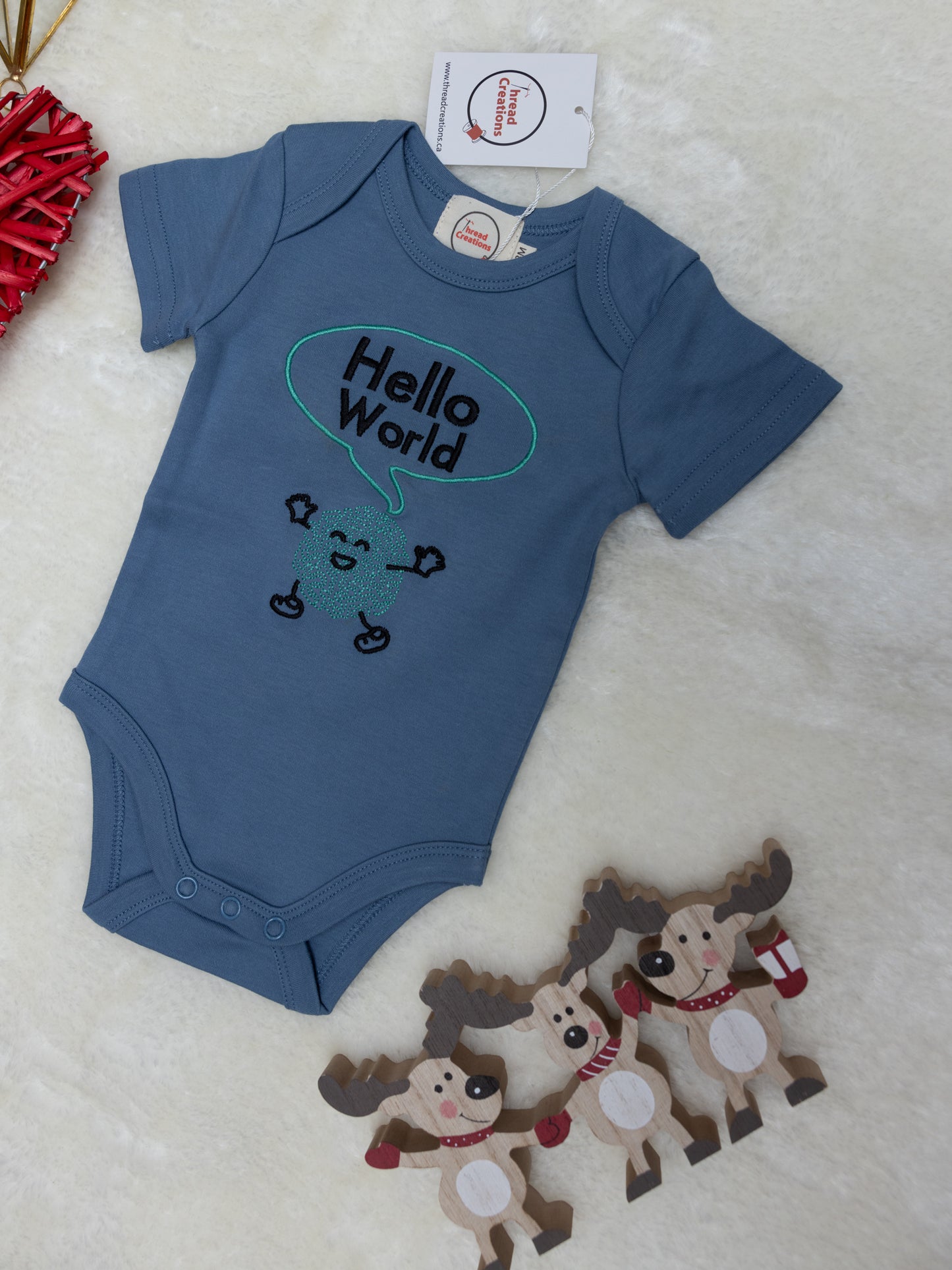 Embroidered Bodysuits